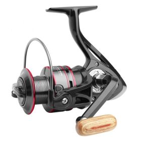 All Metal Lure Spinning Reel Fishing Wheel (Option: Black-NB7000)